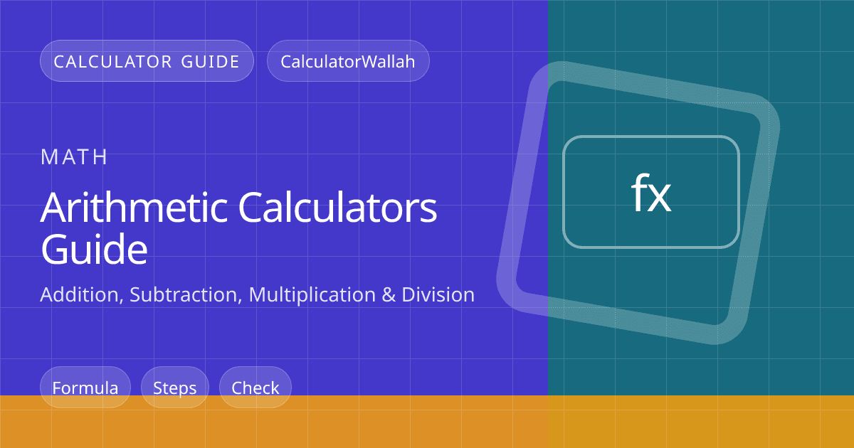 Arithmetic Calculators Guide feature image