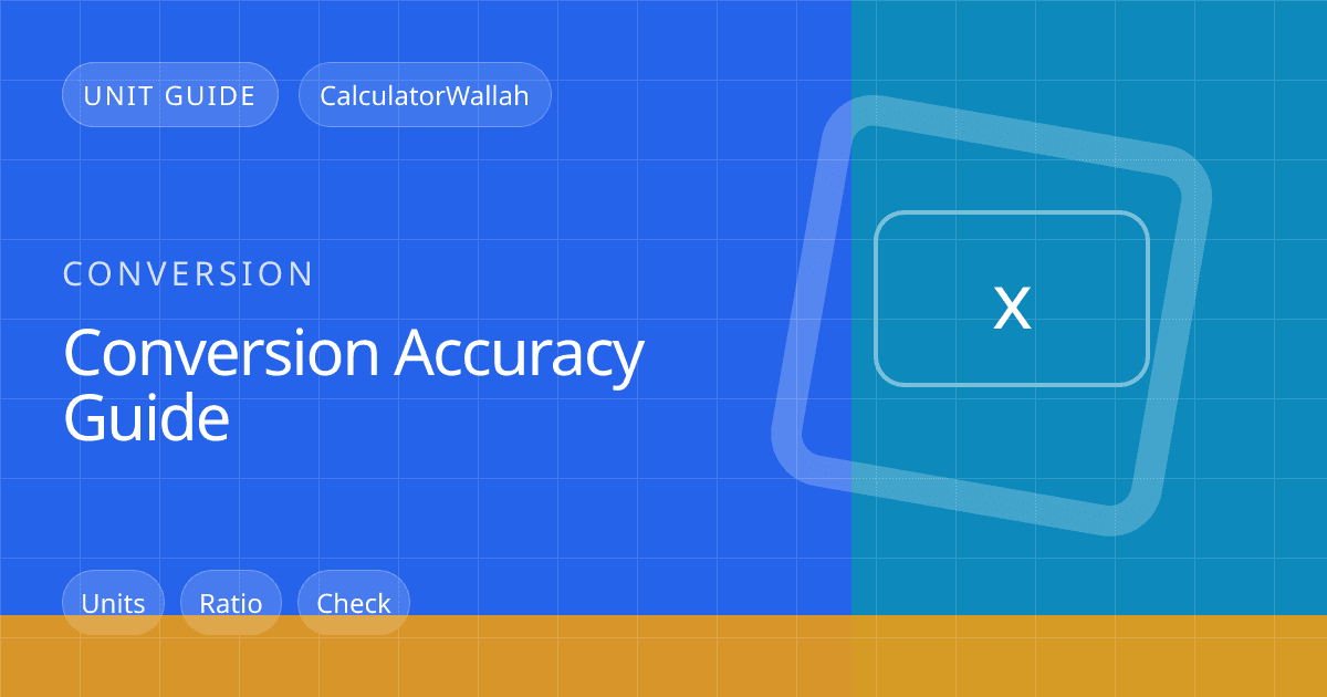 Conversion Accuracy Guide feature image