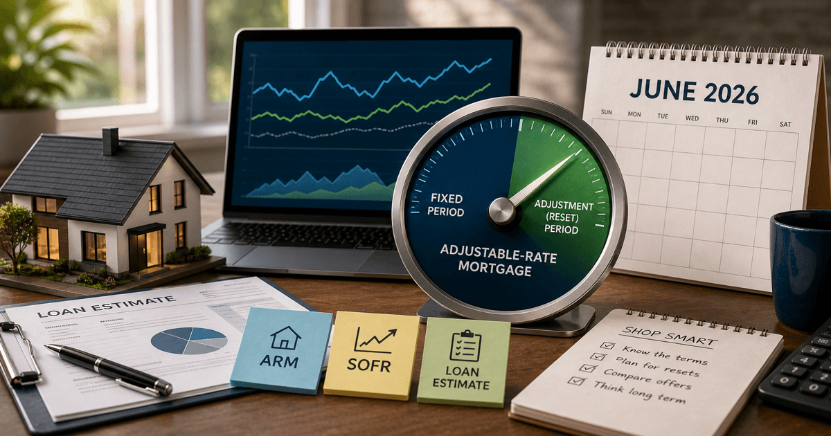 Current ARM Mortgage Rates Report for June 1, 2026 feature image