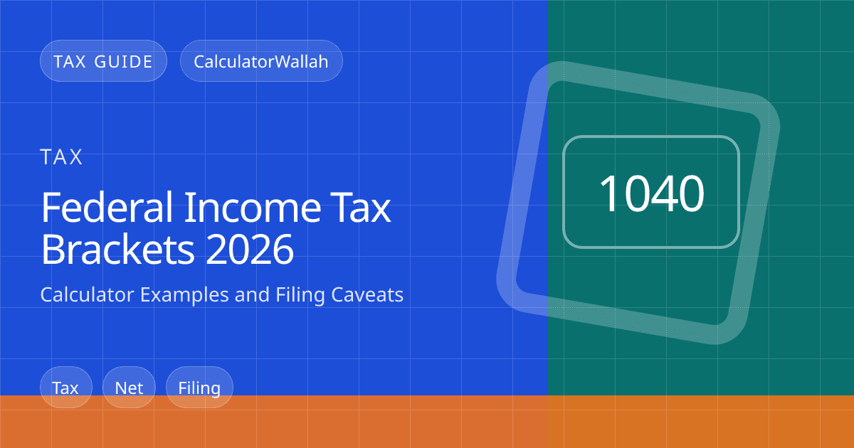 Federal Income Tax Brackets 2026 feature image