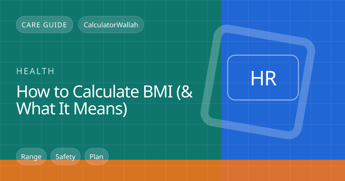 How to Calculate BMI (& What It Means) feature image