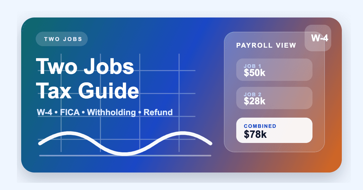How to Calculate Taxes When You Have Two Jobs feature image