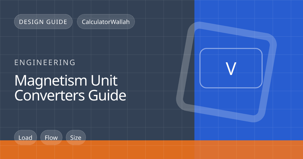 Magnetism Unit Converters Guide feature image