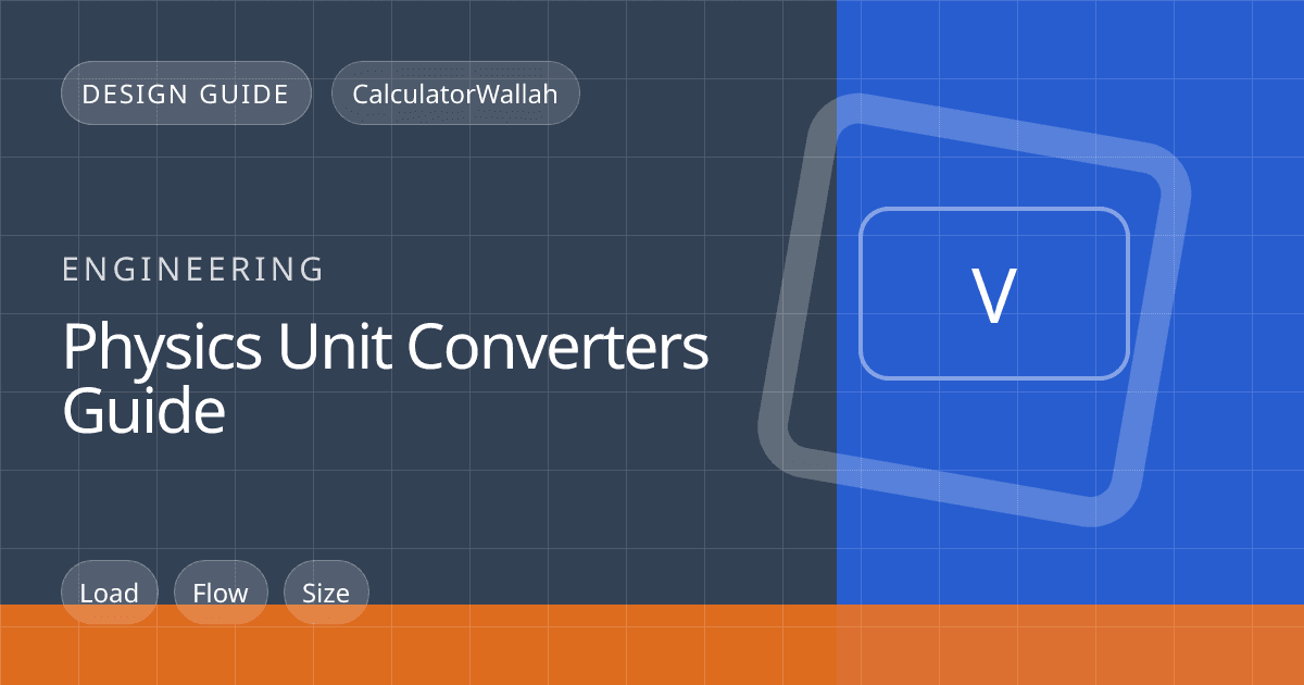 Physics Unit Converters Guide feature image