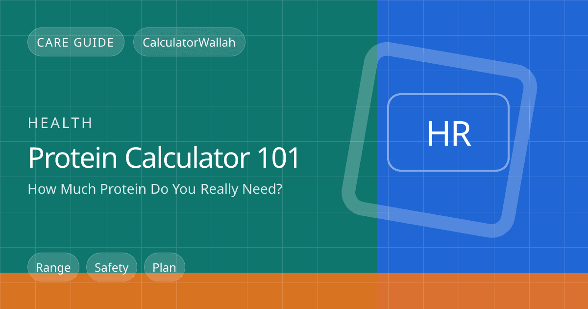 Protein Calculator 101: How Much Protein Do You Really Need? feature image
