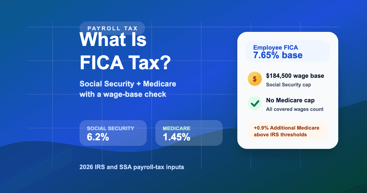 What Is FICA Tax and How Do I Calculate It? feature image